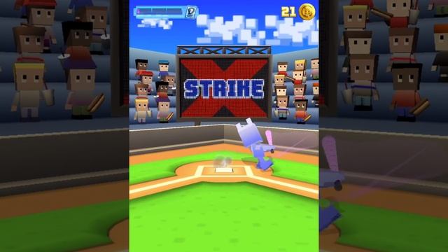 Blocky Baseball by Full Fat * Endless Arcade Batting * iOS | Android Gameplay смотреть онлайн