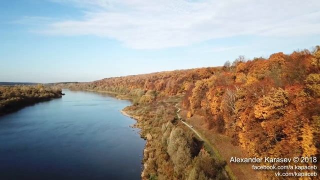 Красоты русской природы. Рядом с усадьбой Поленово. смотреть онлайн