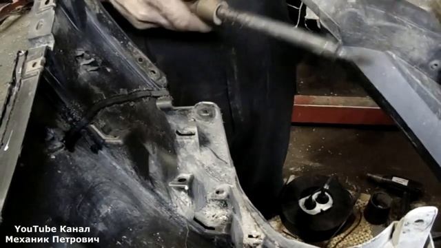 РЕМОНТ БАМПЕРА С ПОМОЩЬЮ ПАЯЛЬНИКА СВОИМИ РУКАМИ Авторемонт смотреть онлайн