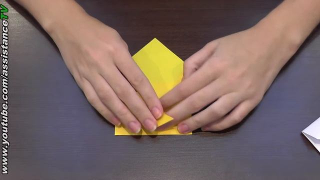 Конверт с застёжкой оригами / Как сделать конверт из бумаги с застежкой смотреть онлайн
