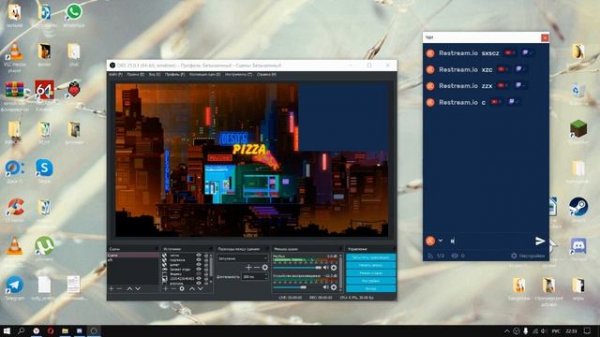 Простое решение проблемы со сломанным браузером обс-не видно, не работает чат, не отображается дона
