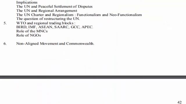 BCS Written Syllabus