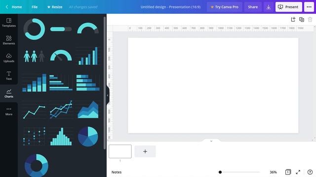 How to use lines, shapes, graphics, charts and more in Canva (5/10) смотреть онлайн