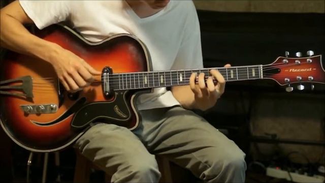 My '69 Musima Record guitar смотреть онлайн