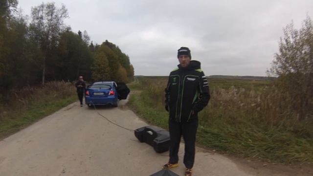 Кофр GKA vs Subaru WRX STI (тест качества) смотреть онлайн