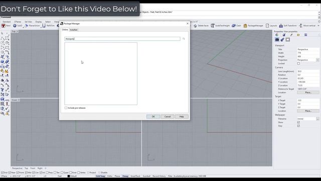 How to Download and Install PLUGINS in Rhino! (Step by Step Tutorial) смотреть онлайн