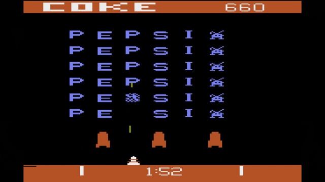 Pepsi Invaders Atari 2600 (Wild Card Wednesday - Episode 1) смотреть онлайн