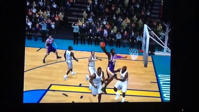 Lakers vs okc kobe dunks nba 2k12 for ps2 смотреть онлайн