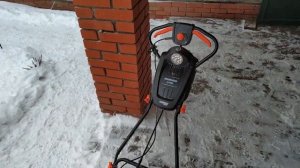 Электро снегоуборщик DAEWOO 3000E  отзыв владельца , второй год использования