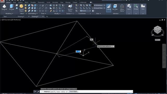AutoCAD Pyramid смотреть онлайн