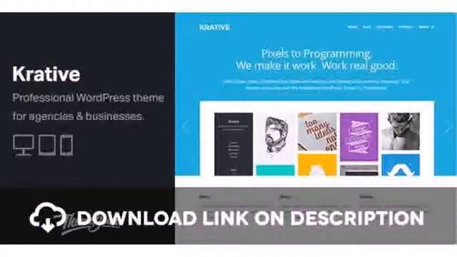 Intro - Responsive Portfolio WordPress Theme Free Download смотреть онлайн