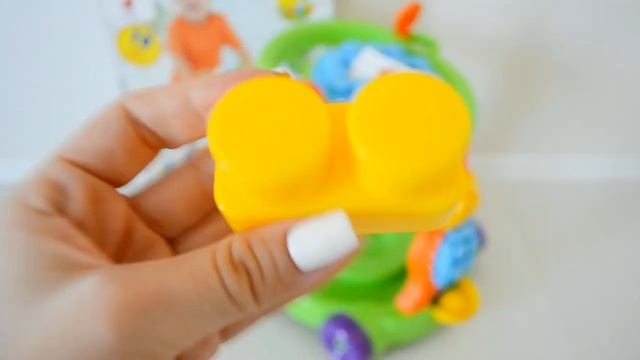 Каталка ходунки с конструктором обзор игрушки смотреть онлайн