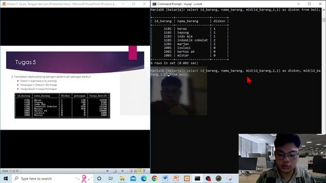 Modul 5 Fungsi - Fungsi Pustaka MySQL (Lanjutan) No. 3 Menampilkan data barang dengan ketentuan смотреть онлайн