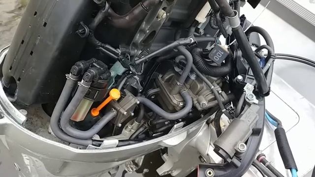 Honda Bf50.ремонт в рыбацких условиях.Черкассы