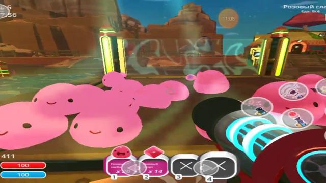 игра называется slime Rancer но скачать можно только в Яндексе часть 1 смотреть онлайн