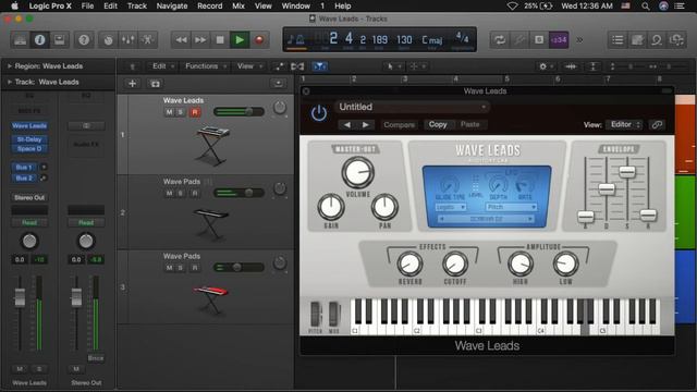 Wave Leads Virtual Instrument Plugin - Synthesizer Leads (Mac/Pc VST, AU) смотреть онлайн