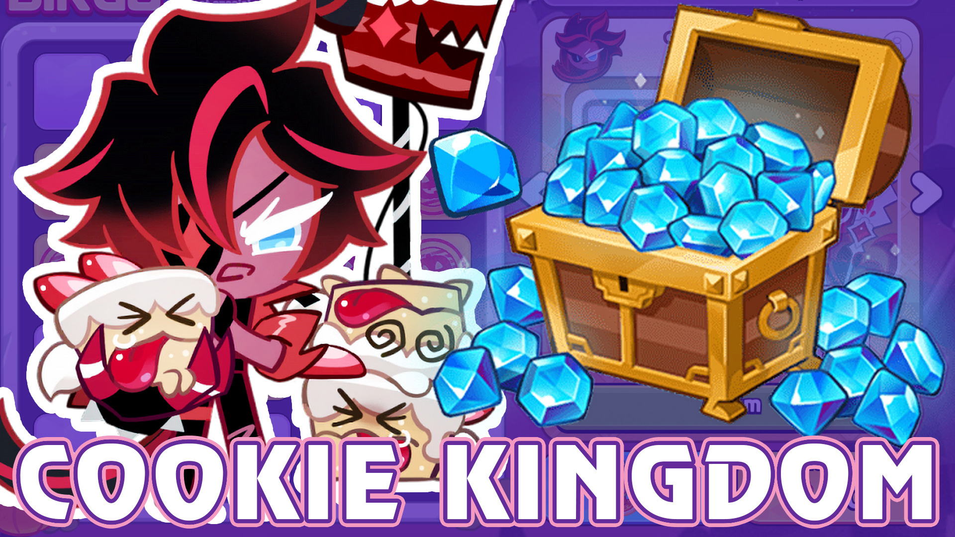 Прогресс по BTS, гача 100т. кристаллов - игра Cookie Run: Kingdom смотреть онлайн