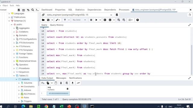 PostgreSQL Portfolio Project смотреть онлайн