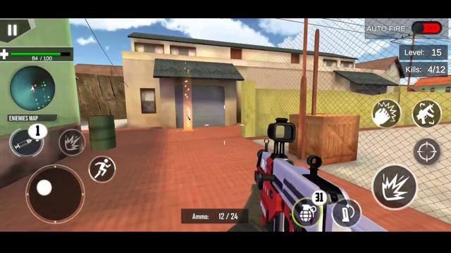 Police Counter Terrorist Shooting:FPS Strike War - Android GamePlay - FPS Shooting Games #18 смотреть онлайн