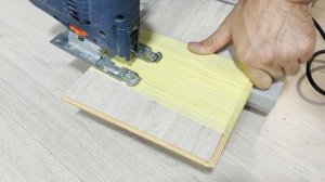 Как стыковать ламинат если нет замка с боку? Лайфхак на заметку для укладки ламината. DIY