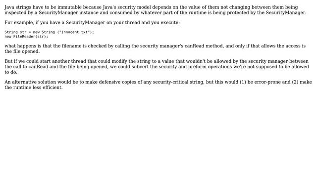 Why 'String' objects are immutable with an explicit constructor in java? (6 Solutions!!) смотреть онлайн