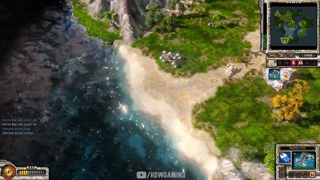 Red Alert 3 Uprising 4K - Empire Mission 2 - Oki Island - Before the Hallowed Tomb - Hard смотреть онлайн