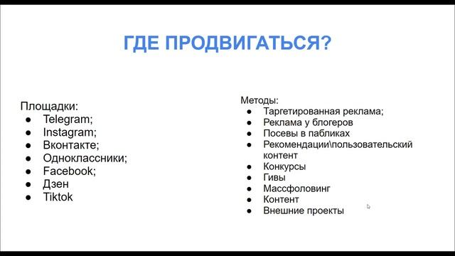 Стратегия продвижения Часть 2 виды стратегий продвижения.mp4 смотреть онлайн