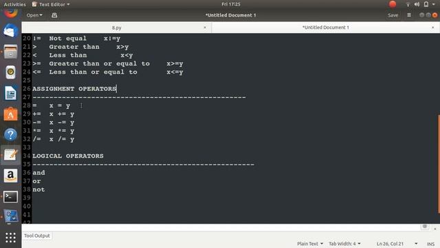Operators in Python | Python Programming Tutorials for Beginners смотреть онлайн