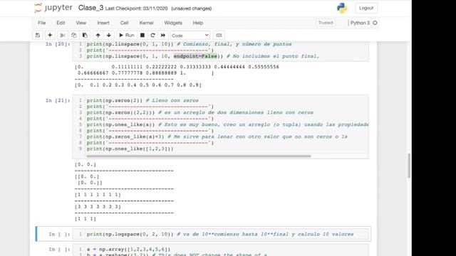 Clase18 Python - Librería Numpy смотреть онлайн