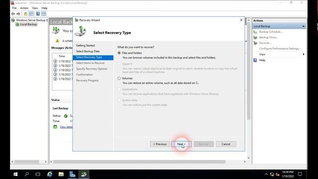 Backup- How to Backup windows server 2016 and Server 2022 in Hindi - Part-25 via Rohit Shanu смотреть онлайн