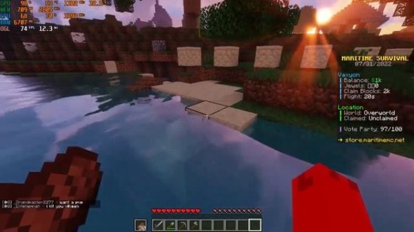 Minecraft Shader Test On GTX 750 + I3 3240