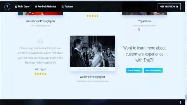 The7 Responsive Multi-Purpose WordPress Theme Review смотреть онлайн