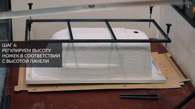 Универсальная инструкция по установке ванн Cersanit на раму смотреть онлайн