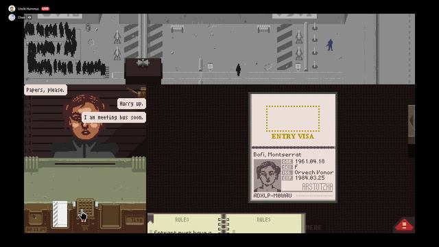 playing something other that apex :) (papers please) смотреть онлайн