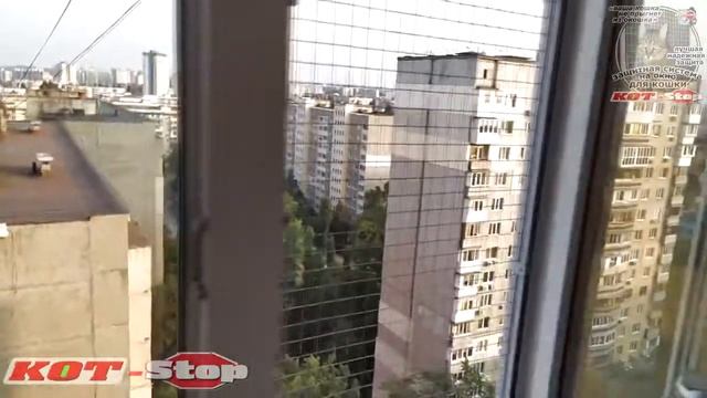 ? Защитная сетка решетка антикошка на балконное пластиковое окно для кошечки КОТ Stop смотреть онлайн