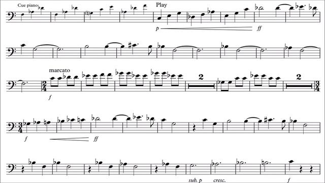 Cello Play-Along - Aram Khachaturian- Variation Of Aegina And Bacchanalia смотреть онлайн