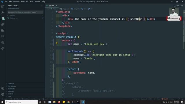 102. Implement reactive variables with Ref in Composition API in Vue js 3 | Vue 3. смотреть онлайн
