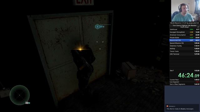 Splinter Cell Blacklist Any% Speedrun in 1:45:24 смотреть онлайн