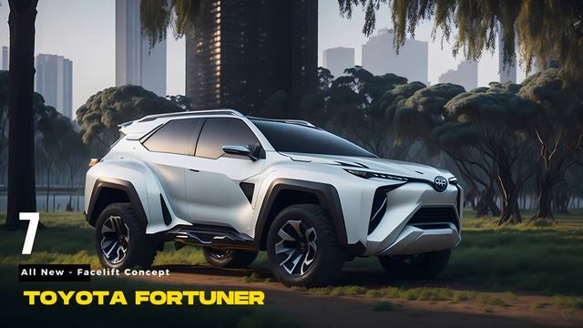 Toyota Fortuner All New Facelift Concept Car, AI Design смотреть онлайн