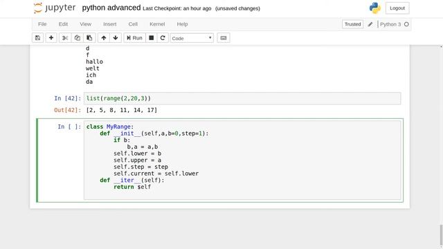 Python für Fortgeschrittene #11: Iteratoren (Iterators) смотреть онлайн