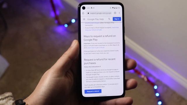 How To Get a Refund From Google Play Store! (Android) смотреть онлайн