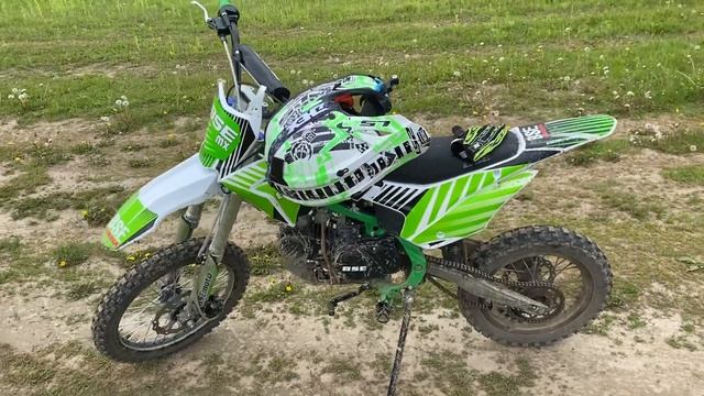 Питбайк BSE сломался в поле ??♂️ смотреть онлайн