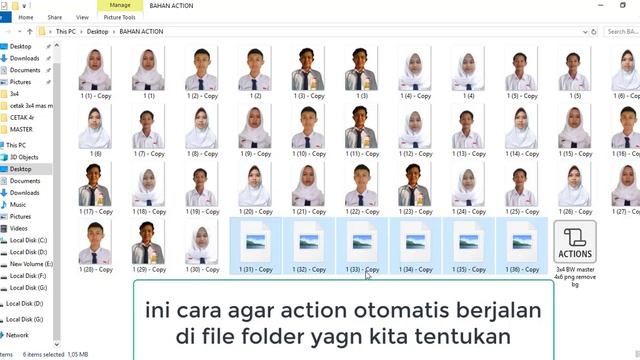 Action Foto pada Photoshop CS3 ukuran 3x4 hitam putih смотреть онлайн