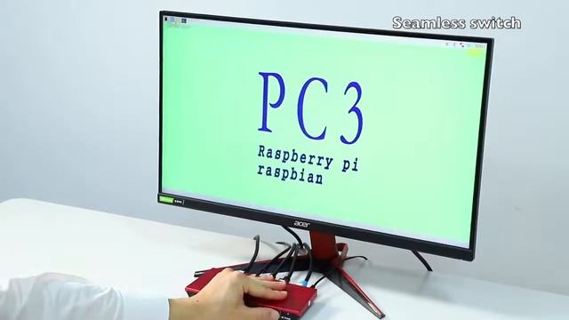 ?How to display 4 computer/PC screens on one monitor? смотреть онлайн