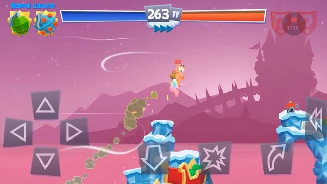 android: worms 4, mission #67 ~1 min. смотреть онлайн