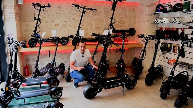 Trottinette Electrique 120km/h 200km d'autonomie TEVERUN FIGHTER SUPREME 7260R смотреть онлайн