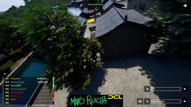 ?DCL the Game - Drone Champions League - China Tracks - FPV Drone Racing Simulator смотреть онлайн