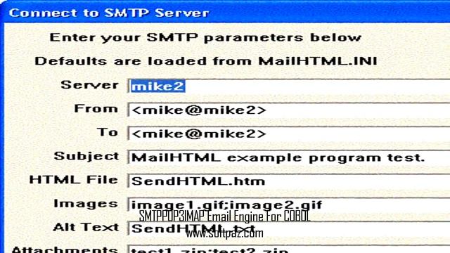 Download SMTPPOP3IMAP Email Engine For COBOL Free! смотреть онлайн