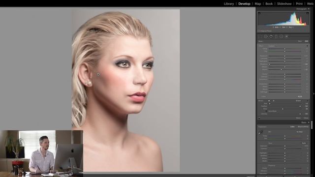 Lightroom 6 Tutorial - How To Dodge and burn In Lightroom CC смотреть онлайн