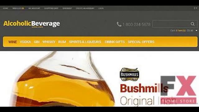Preview Quality Alcohol OpenCart TMT OpenCart смотреть онлайн